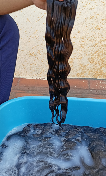Hair Washing Process